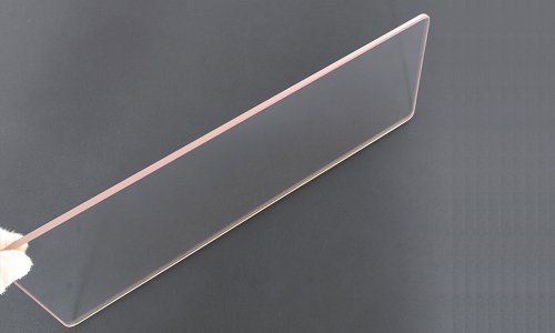 High Temperature Clear Ceramic Glass Panel Transparent Wood Stove Door Glass
