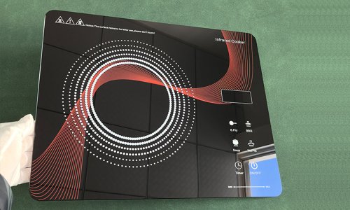 Polished Ceramic Glass For Cooktop Heat Resistant Glass