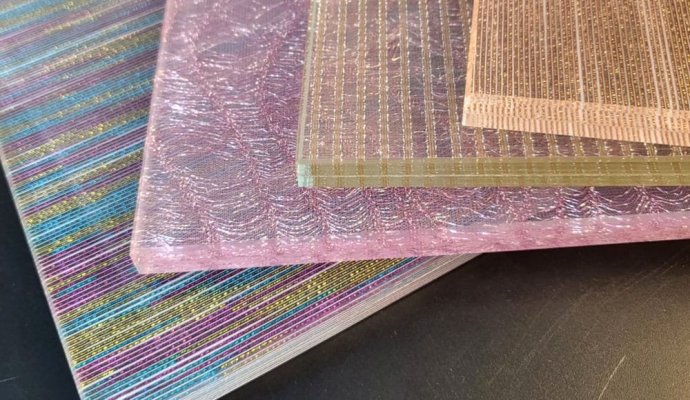 How Fabric Laminated Glass Combines Safety and Decorative Design