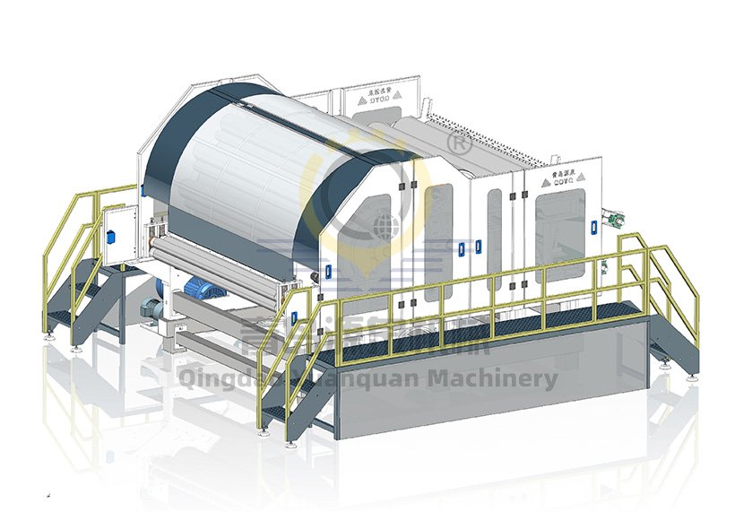 Single Cylinder Double Doffer Carding Machine