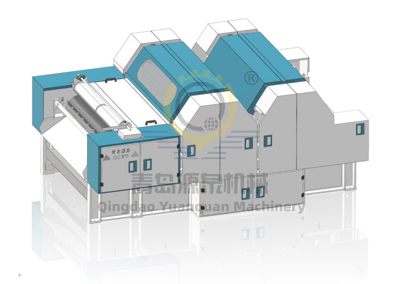 Double Roller Opening Machine