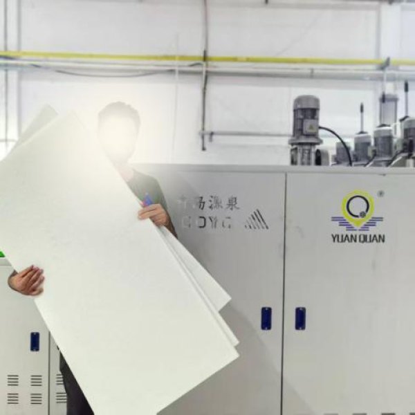 Installed a new non woven hard wadding production line for mattress