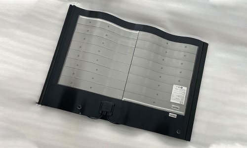 Venta caliente de ladrillos fotovoltaicos de techo solar curvo integrado de edificios bipv templados de doble vidrio