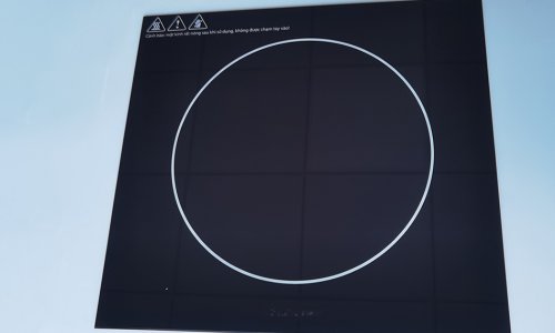 La fábrica vende cerámica de vidrio en la superficie de la estufa de horno de inducción negra de 4 mm.