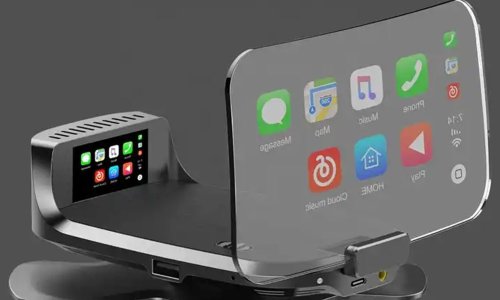 Pantalla de proyector HUD Head Up para coche, cristal espectroscópico