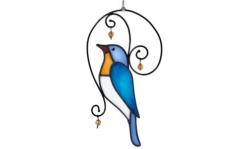 Adornos de cristal de colores