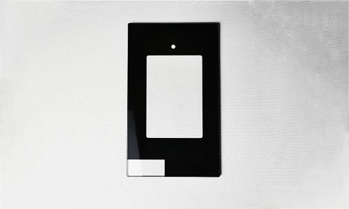 Panel Frontal De Vidrio Para Dispositivo Público De Alta Resistencia Con Dispositivo De Reconocimiento Facial De Vidrio Templado Para Serigrafía