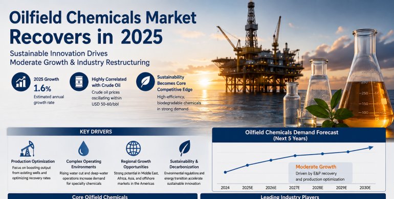 The Global Oilfield Chemicals Market Enters a Recovery Phase
