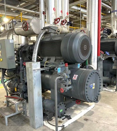 -35℃ low temperature screw compressor unit