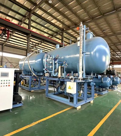 CO2, Ammonia Intermediate Back Pressure Compressor Unit for Cold Storage with Low Noise
