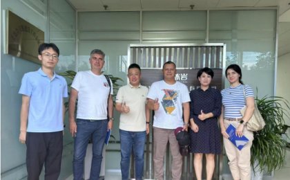 Mr. Misha and his team from Kyrgyzstan visited our project