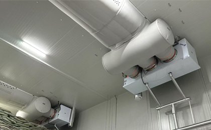 The Qingdao Pingdu Tianxiang Xiyan Food Cold Storage Project has been carefully constructed for six months and has now been officially put into use.