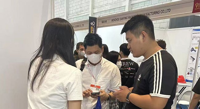 Hejian City Jiawei Sealing Material Co., Ltd. at the 2023 Jakarta Exhibition, Indonesia