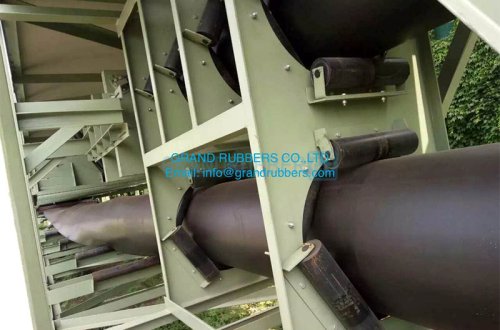 Fabric Pipe Conveyor Belt