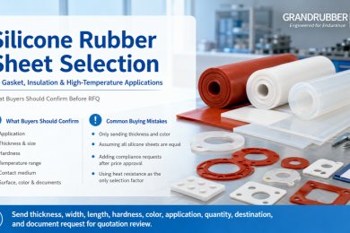 Silicone Rubber Sheet Selection for Gasket, Insulation, and High-temperature Industrial Buyers