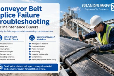 Conveyor Belt Splice Failure Troubleshooting for Quarry, Cement, and Port Maintenance Buyers