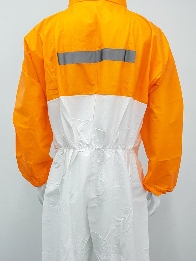 100% Cotton Reflective Tape Disposable Protective Clothing