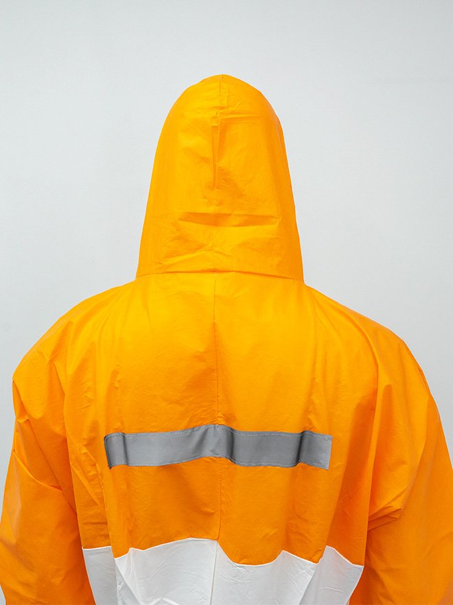 100% Cotton Reflective Tape Disposable Protective Clothing