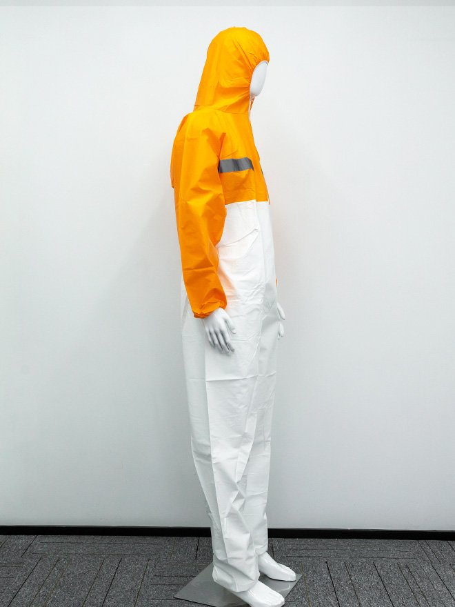 100% Cotton Reflective Tape Disposable Protective Clothing