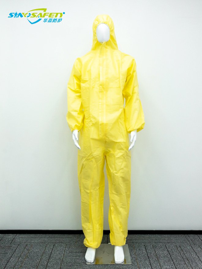 Yellow SMS Disposable Coverall