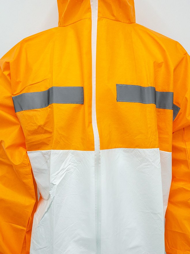 100% Cotton Reflective Tape Disposable Protective Clothing