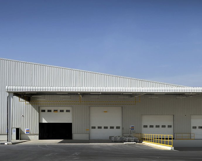 Steel structure warehouse