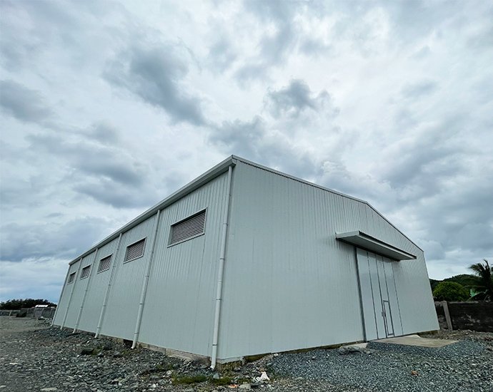 Steel structure warehouse 8