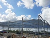 Steel structure warehouse