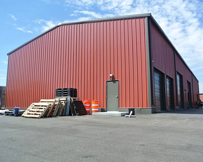 Steel structure warehouse