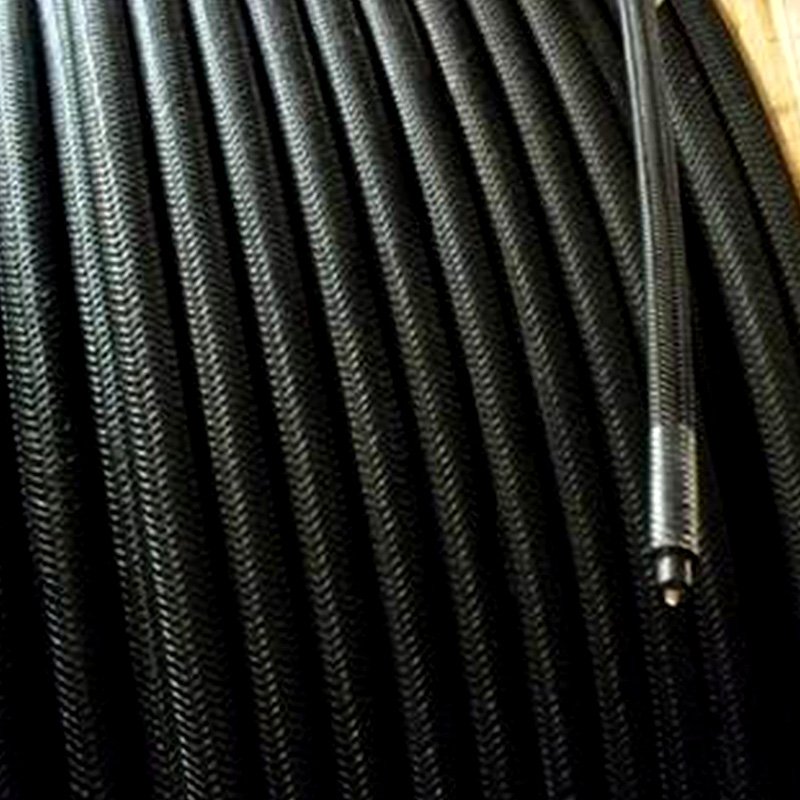 지하 파이프라인에 사용되는 유연한 피기백 케이블