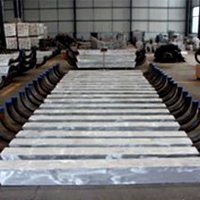 해상 플랫폼에 설치된 경량 알루미늄 양극