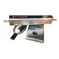 선박 선체 보호를 위한 내구성 있는 알루미늄 양극