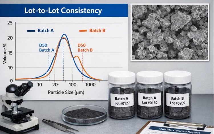 Por qué la consistencia entre lotes es clave en el suministro de grafito natural (Guía Q1 2026)