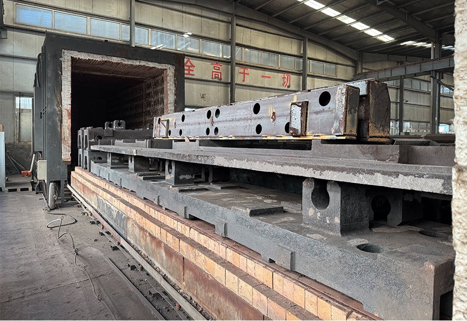 STON machine bed annealing process
