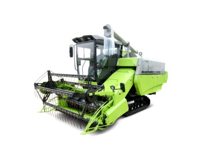 rice combine harvester