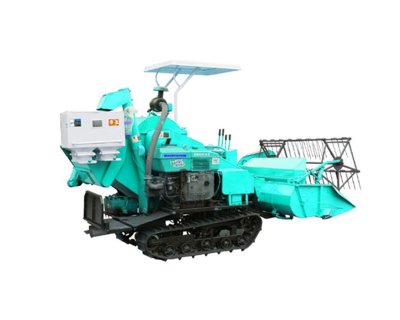 mini rice combine harvester