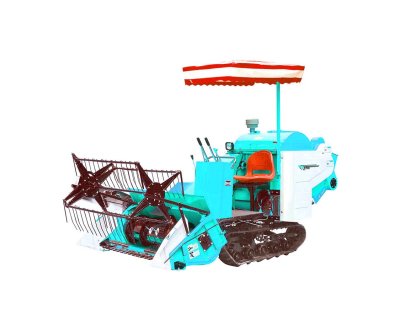 mini rice combine harvester