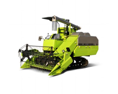 wheat combine harvester