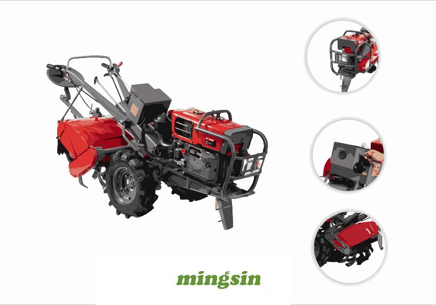 Definition of walking tractors