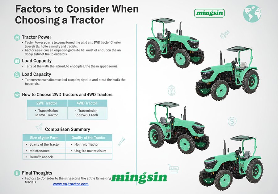 How to Choose the Right Tractor: 2WD vs. 4WD Comparison & Buying Factors