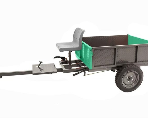 Heavy-Duty RM 500 Walking Tractor Trailer