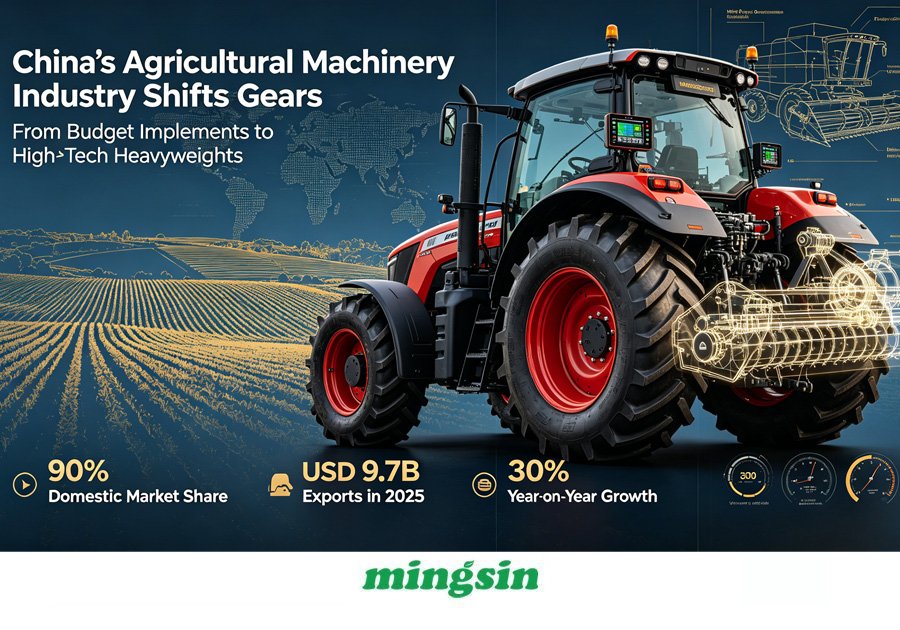 China’s Agricultural Machinery Industry Shifts Gears – From Budget Implements to High‑Tech Heavyweights