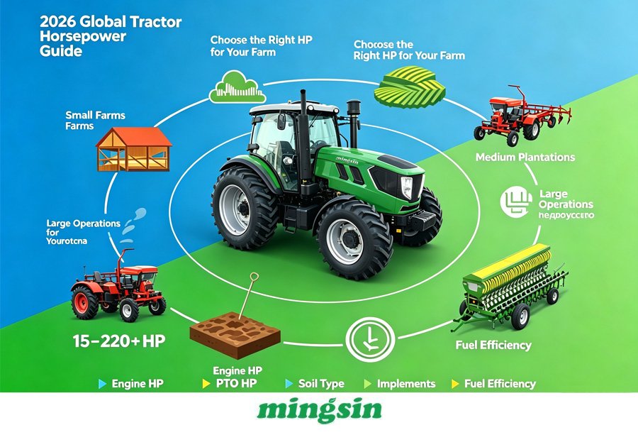 How to Select the Right Tractor Horsepower for Your Farm: A Comprehensive Global Guide
