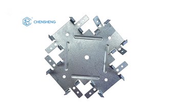 Ceiling keel reinforcement fittings