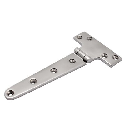 Bisagra en T para puerta de barco, de acero inoxidable 316 de grado marino