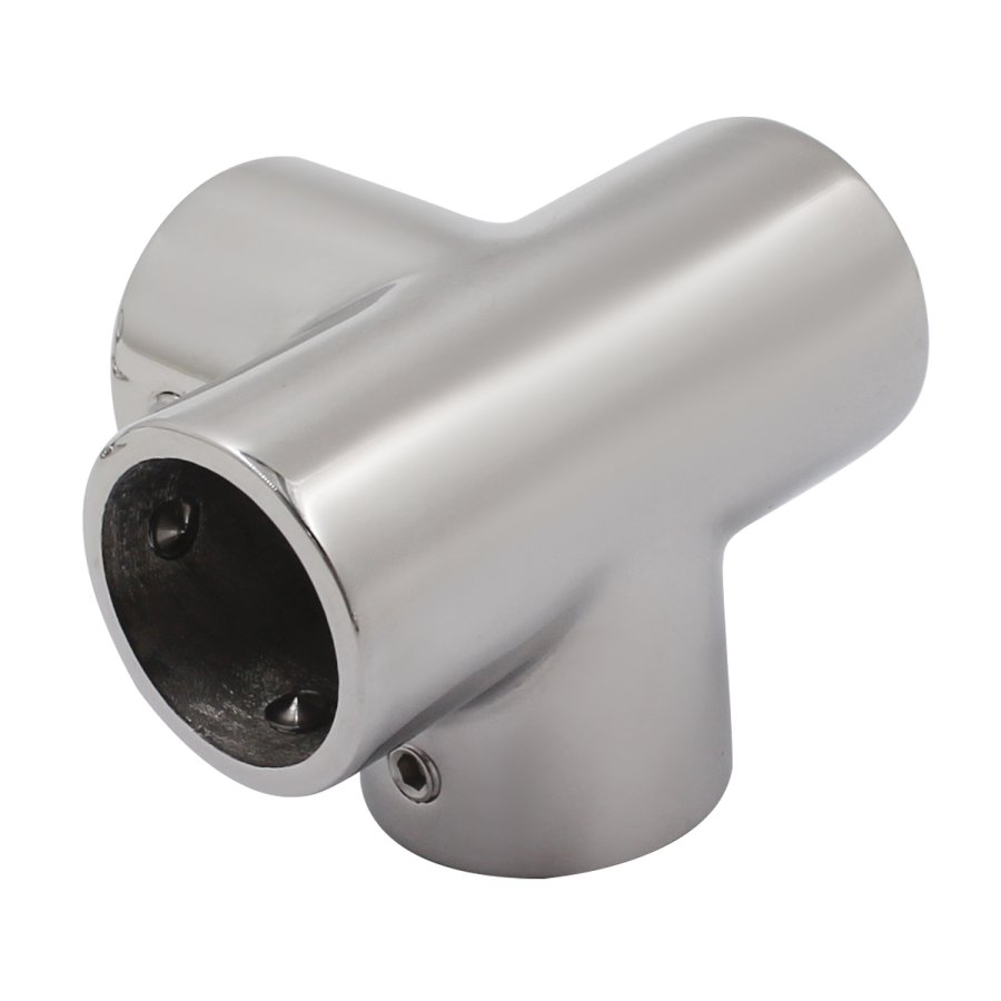 316 Stainless Steel 4-Way Handrail Connector