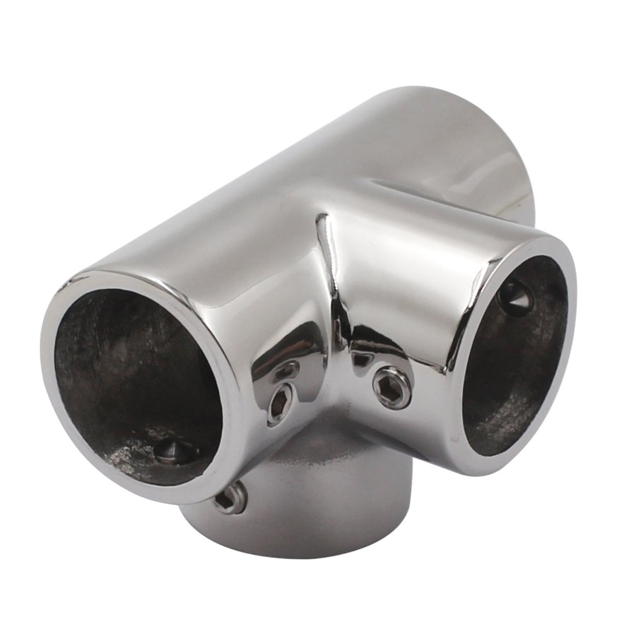 316 Stainless Steel 4-Way Handrail Connector