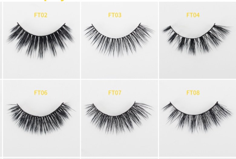 Flat Strip Lashes FT--3