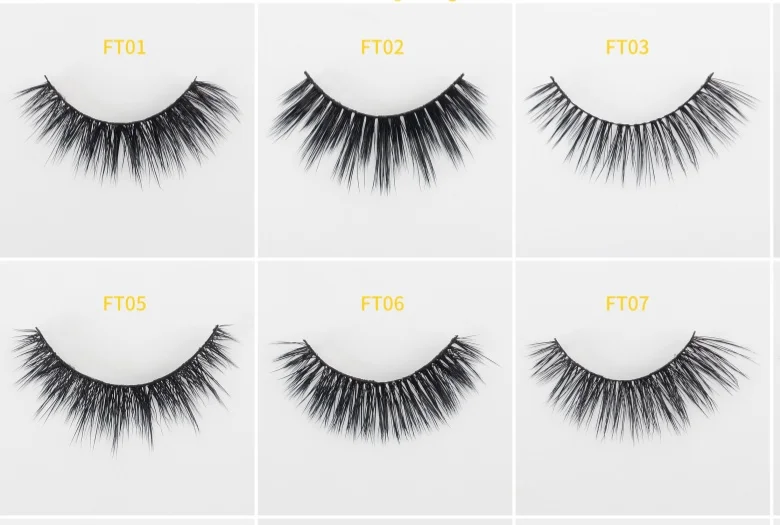 Flat Strip Lashes FT-1-1