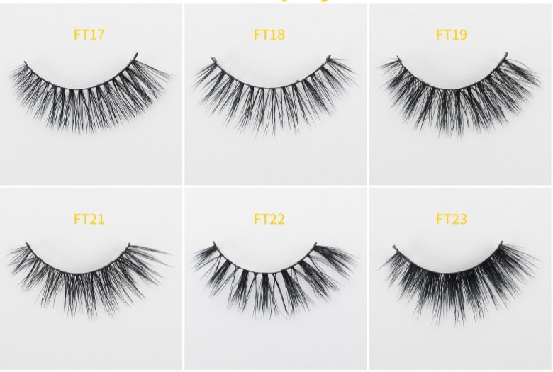 Flat Strip Lashes FT-2-1